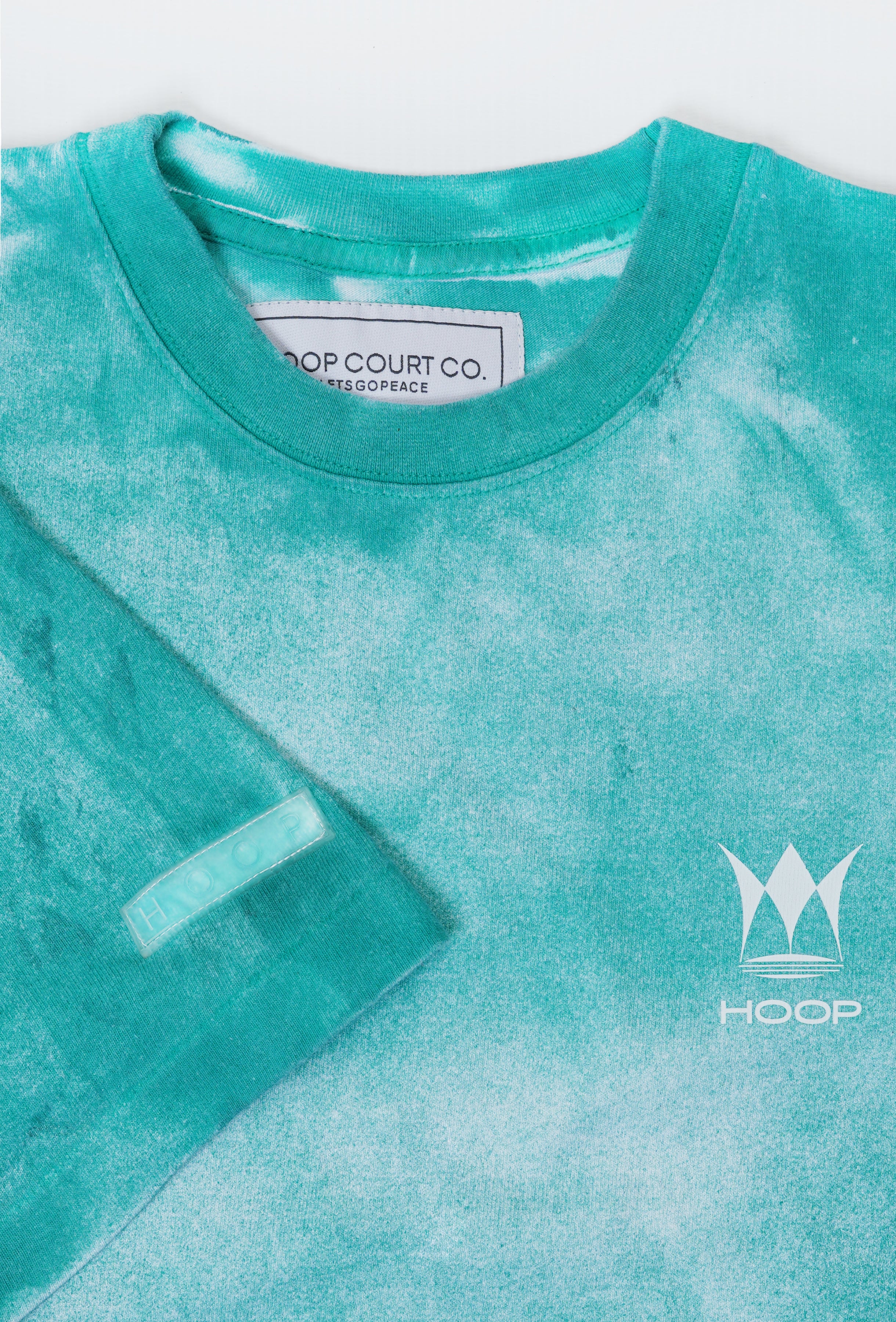 Cali Broc Tiffany Blue Drop-Shoulder T-Shirt