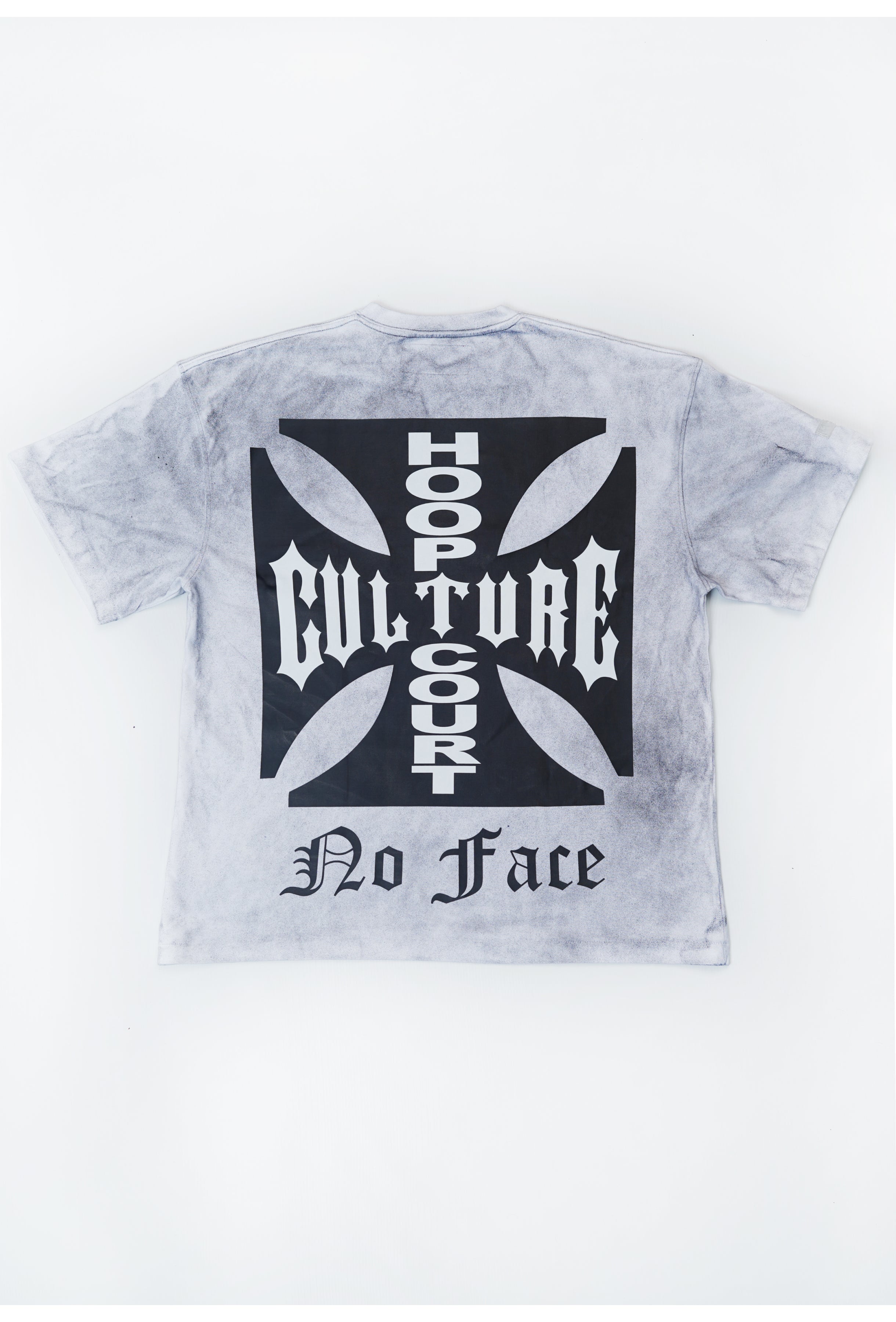 Culture Ash Grey Vintage Drop-Shoulder T-Shirt